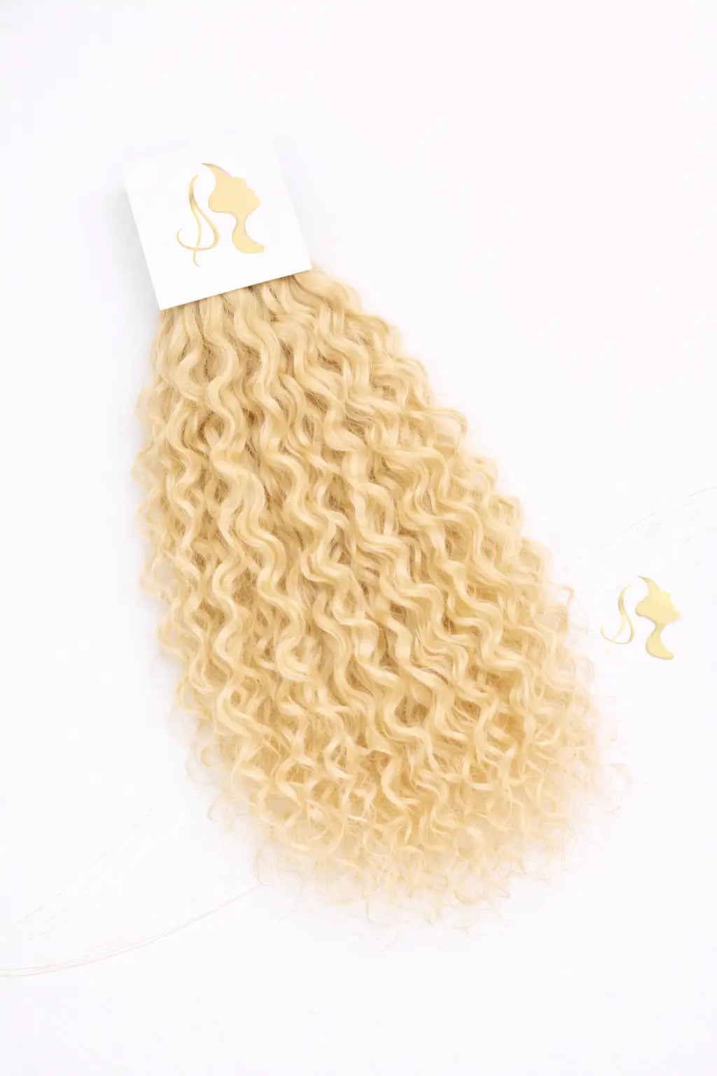 Extensions Raw Hair Bouclées – Blond Doré #613