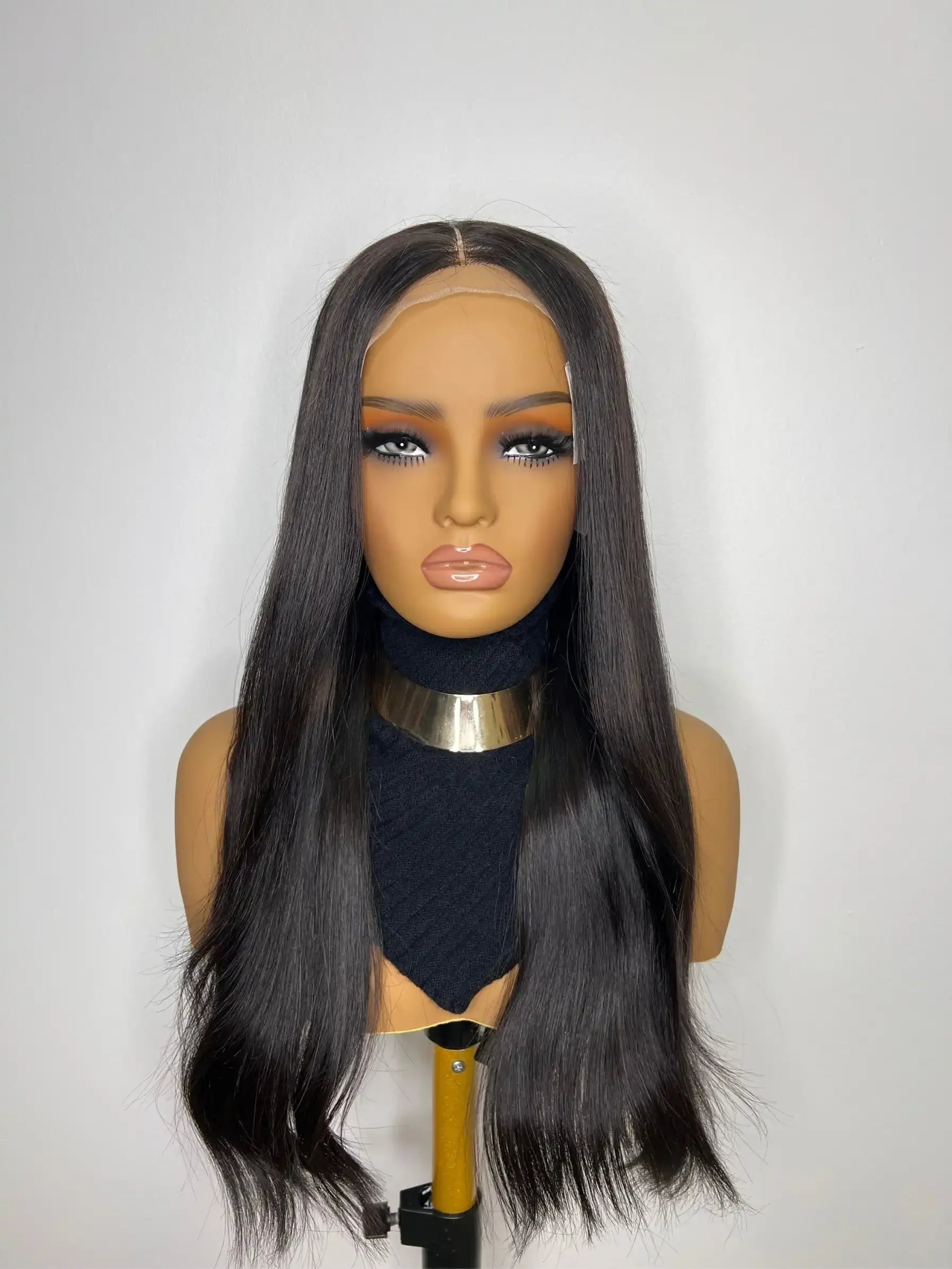 Perruque Cheveux NahaHair – NAOMI, 100 % cheveux humains, naturelle et facile à coiffer