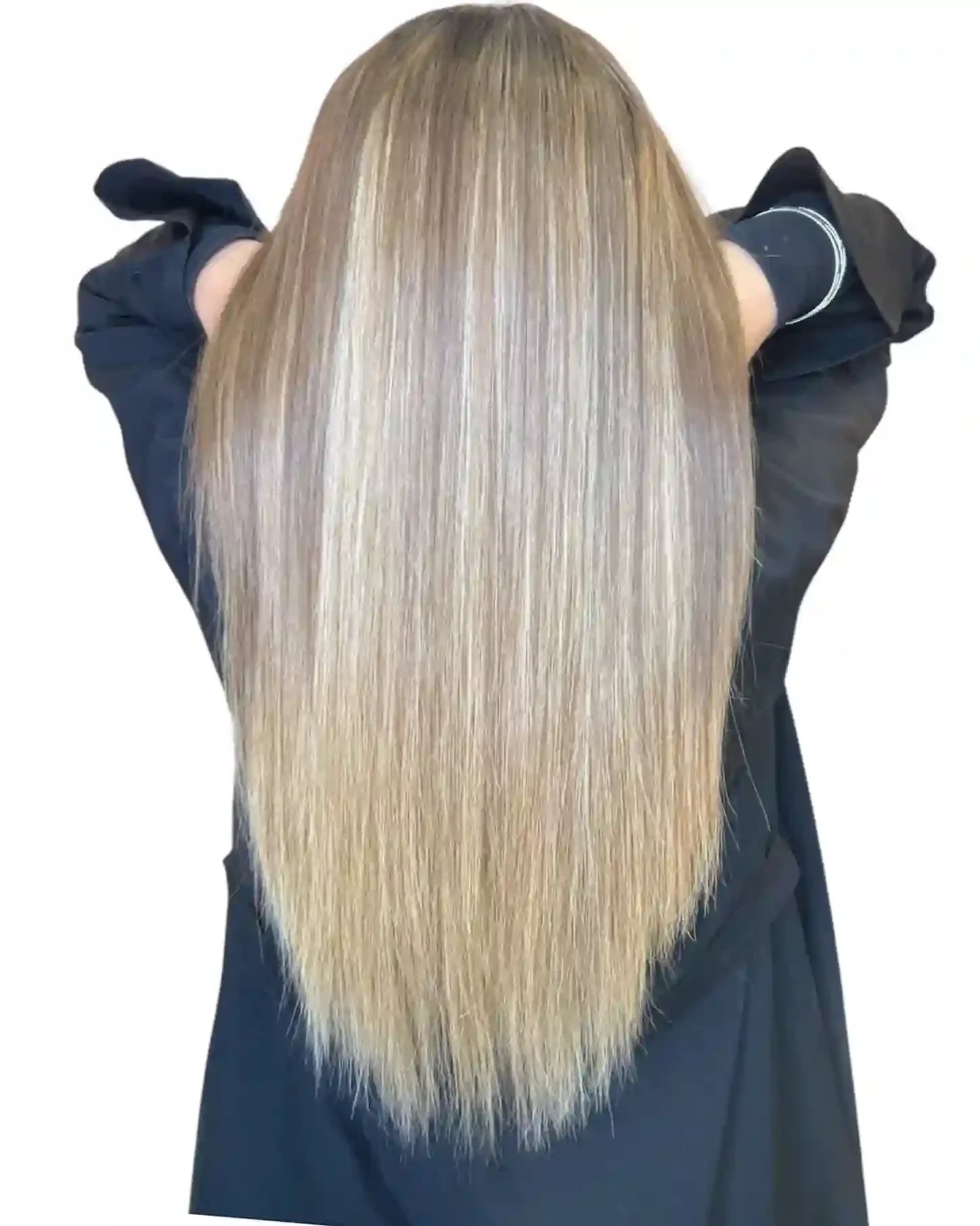 Extensions cheveux lisses Raw Hair méché marron clair blond clair - 100% cheveux naturels vierges - NahaHair
