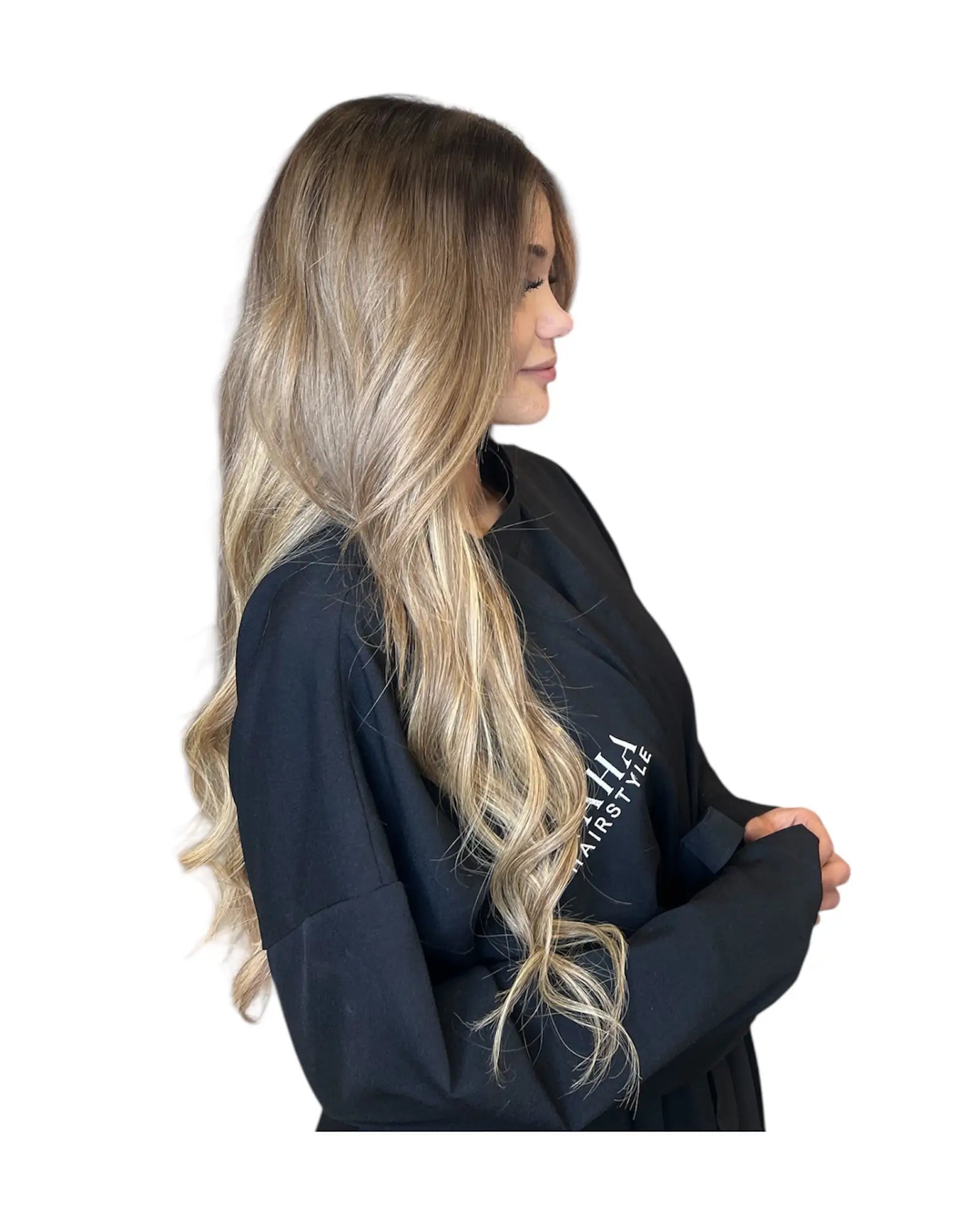 Extensions Raw Hair Lisses Méché #2/613 - Contraste Spectaculaire France